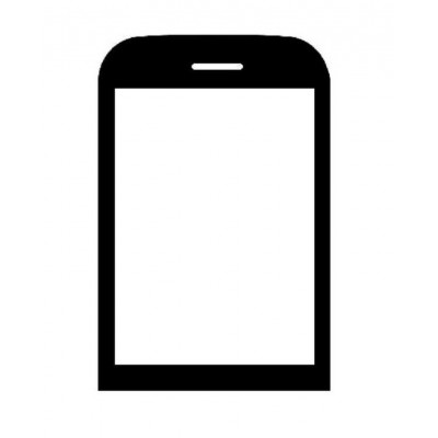 Replacement Front Glass For Intex Aqua Qwerty Black By - Maxbhi.com