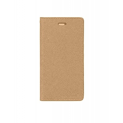 Flip Cover For Intex Aqua A4 Plus Gold By - Maxbhi.com