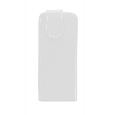 Flip Cover For Intex Neo 205 White By - Maxbhi.com