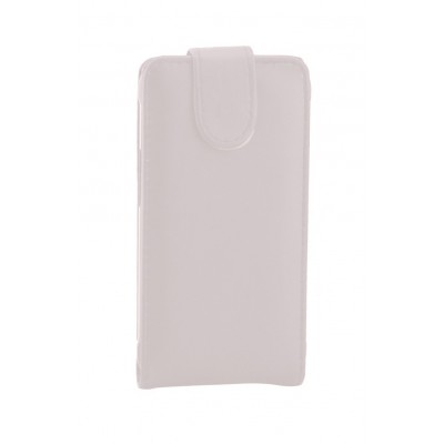 Flip Cover For Intex Platinum Curve Ivory By - Maxbhi.com