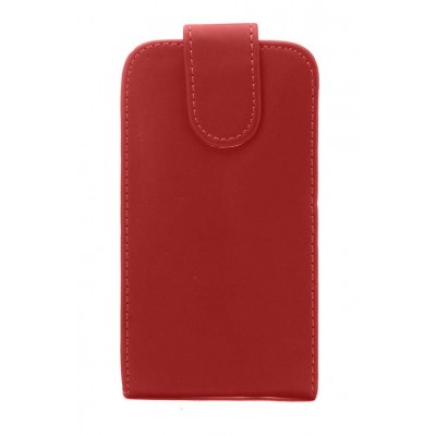 Flip Cover For Intex Star One Black Red By - Maxbhi.com