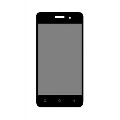 Lcd With Touch Screen For Intex Aqua 4g Mini White By - Maxbhi.com