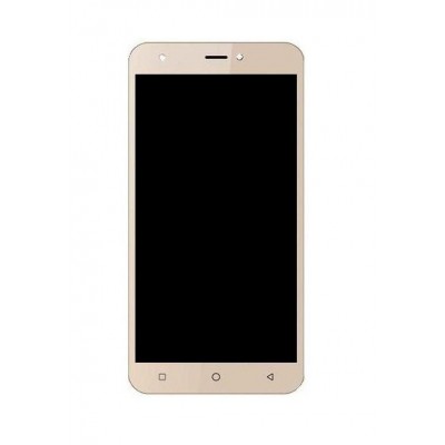 Lcd With Touch Screen For Intex Aqua 5.5 Vr Plus White By - Maxbhi.com