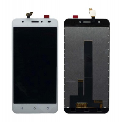 Lcd With Touch Screen For Intex Aqua Lions T1 White By - Maxbhi Com