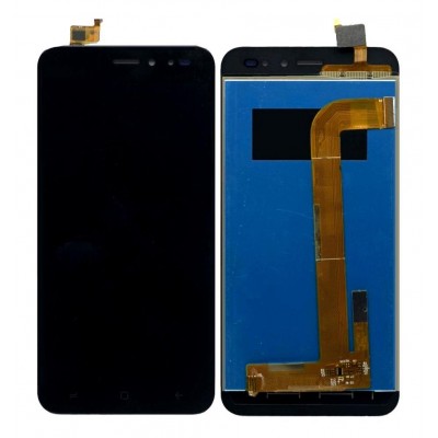 Lcd With Touch Screen For Intex Aqua Lions X1 Blue By - Maxbhi Com