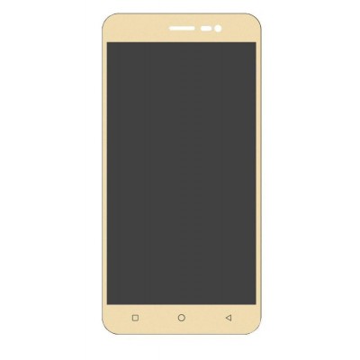 Lcd With Touch Screen For Intex Aqua S1 Champagne By - Maxbhi.com