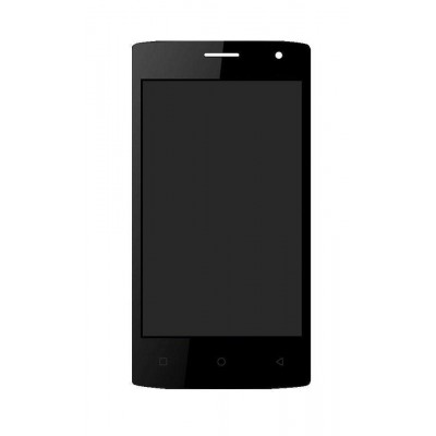 Lcd With Touch Screen For Intex Cloud C1 Black By - Maxbhi.com
