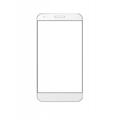 Replacement Front Glass For Bsnl Penta Smart Ps501 White By - Maxbhi.com