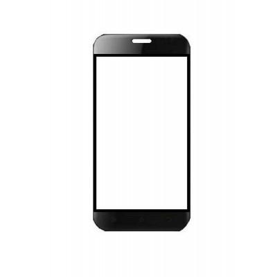 Replacement Front Glass For Intex Aqua Curve Mini Black By - Maxbhi.com
