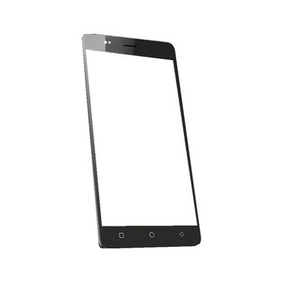 Replacement Front Glass For Intex Aqua Selfie Black By - Maxbhi.com