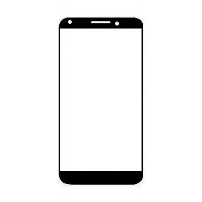 Replacement Front Glass For Intex Aqua Strong 5.1 Plus Black By - Maxbhi.com