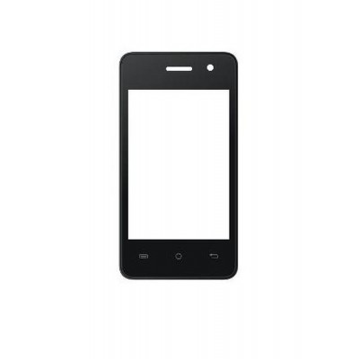 Replacement Front Glass For Intex Aqua V Plus Black By - Maxbhi.com