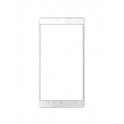 Replacement Front Glass For Intex Cloud Q5 Black By - Maxbhi.com