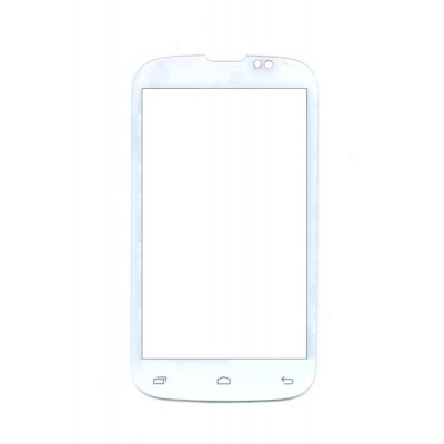 Replacement Front Glass For Intex Cloud Y10 White By - Maxbhi.com