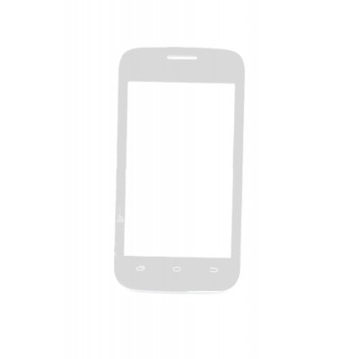 Replacement Front Glass For Intex Cloud Y7 White By - Maxbhi.com