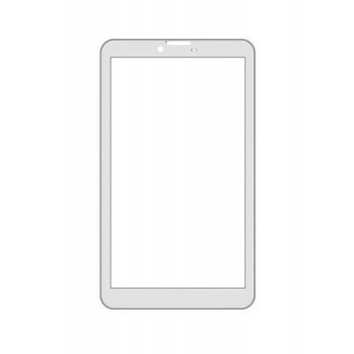 Replacement Front Glass For Intex Ibuddy In7dd01 White By - Maxbhi.com
