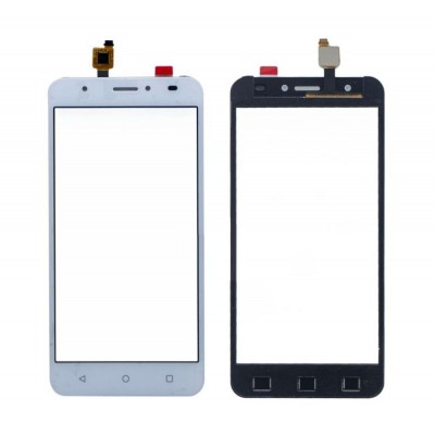 Touch Screen Digitizer For Intex Aqua Lions T1 White By - Maxbhi Com