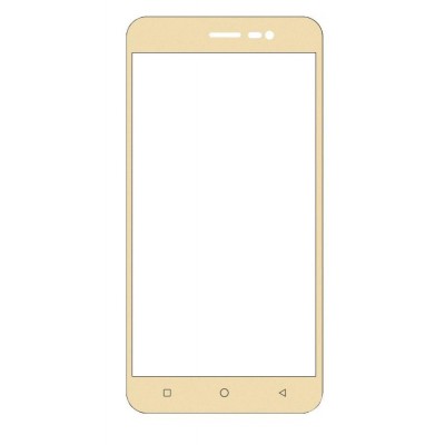 Touch Screen Digitizer For Intex Aqua S1 Champagne By - Maxbhi.com