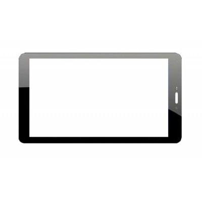 Replacement Front Glass For Bsnl Penta Tpad Ws707c 2g Calling Tab In 3d Black By - Maxbhi.com