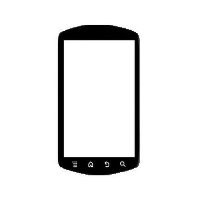 Replacement Front Glass For Casio Gzone Commando 4g Lte White By - Maxbhi.com