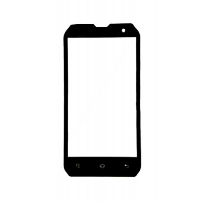 Replacement Front Glass For Cat B15 Q Grey By - Maxbhi.com