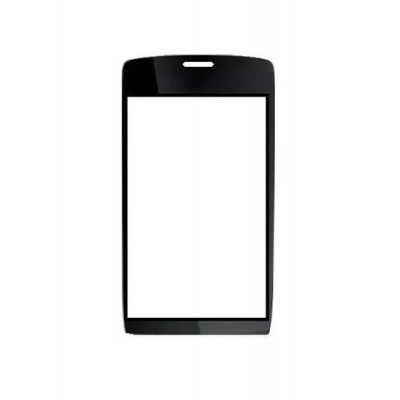 Replacement Front Glass For Idea Blade Grey Black By - Maxbhi.com
