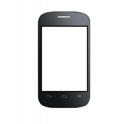 Replacement Front Glass For Idea Id 1000 Black By - Maxbhi.com