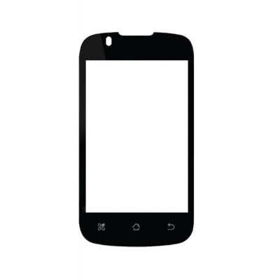 Replacement Front Glass For Idea Zeal Black By - Maxbhi.com