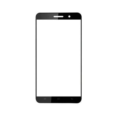Replacement Front Glass For Pomp C6s Black By - Maxbhi.com