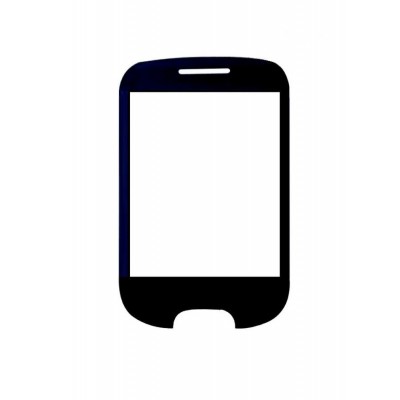 Replacement Front Glass For Spice M5500 Black By - Maxbhi.com