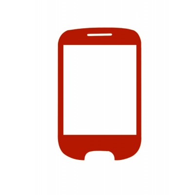 Replacement Front Glass For Spice M5500 Red White By - Maxbhi.com