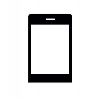 Replacement Front Glass For Spice M5665 T2 Black By - Maxbhi.com