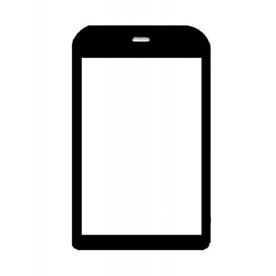 Replacement Front Glass For Spice M6868 Black By - Maxbhi.com