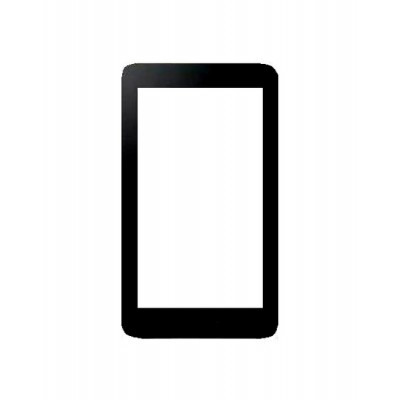 Replacement Front Glass For Spice Mi720 Black By - Maxbhi.com