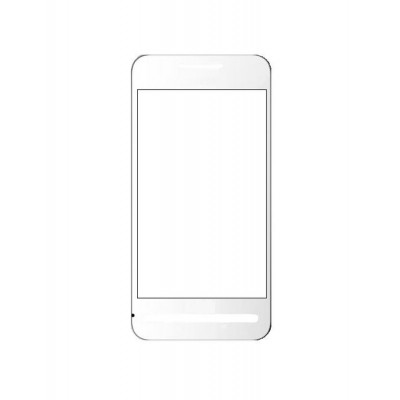 Replacement Front Glass For Spice S7000 White By - Maxbhi.com