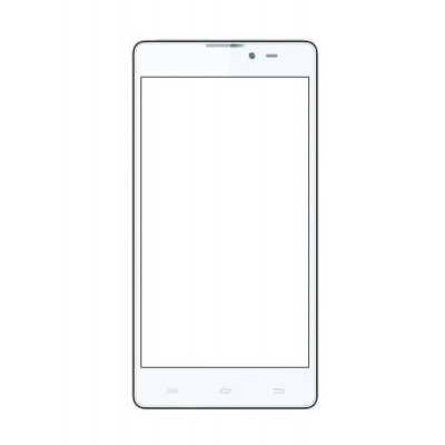 Replacement Front Glass For Spice Stellar 509 Mi509 White By - Maxbhi.com
