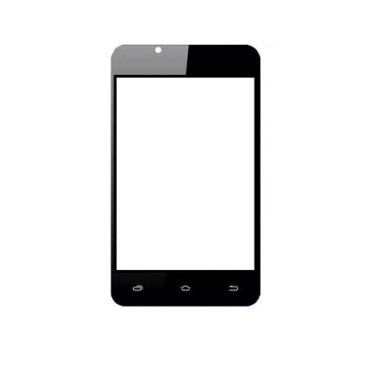 Replacement Front Glass For Spice Xlife 364 Black By - Maxbhi.com