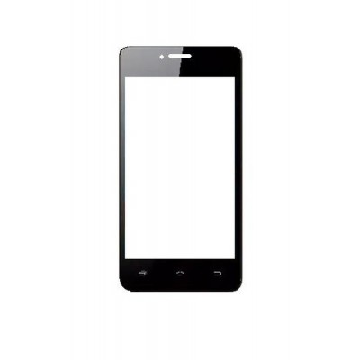 Replacement Front Glass For Spice Xlife 406 Black By - Maxbhi.com