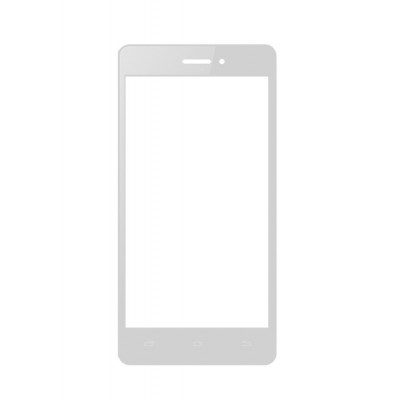 Replacement Front Glass For Spice Xlife 450q White By - Maxbhi.com