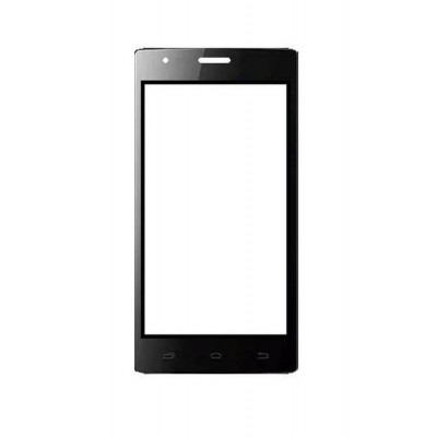 Replacement Front Glass For Spice Xlife 480q Black By - Maxbhi.com