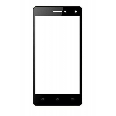 Replacement Front Glass For Spice Xlife 514q Black By - Maxbhi.com