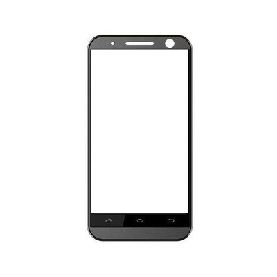 Replacement Front Glass For Spice Xlife M5 Pro Grey By - Maxbhi.com