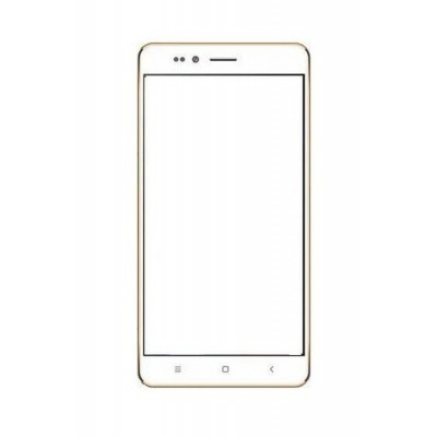 Replacement Front Glass For Bell Smart 101 White By - Maxbhi.com