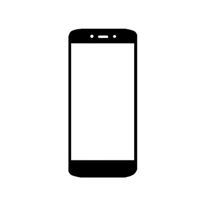 Replacement Front Glass For Coolpad Note 5 Lite C Black By - Maxbhi.com