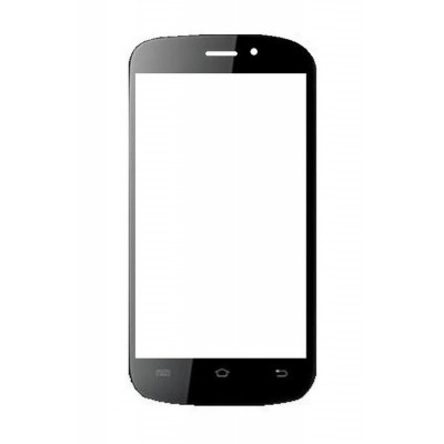Replacement Front Glass For Iball Andi 4h Tiger Plus Black By - Maxbhi.com