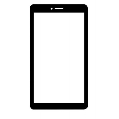 Replacement Front Glass For Iball Slide 3g Q45i Black By - Maxbhi.com