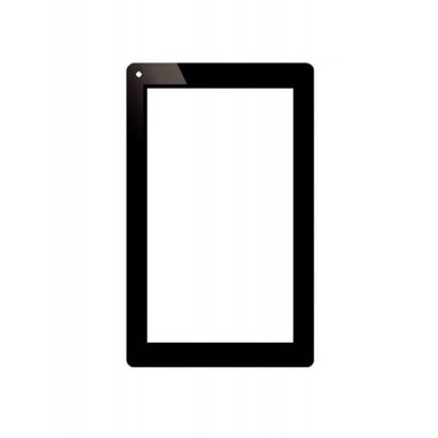 Replacement Front Glass For Zebronics Zebpad 9c Black By - Maxbhi.com