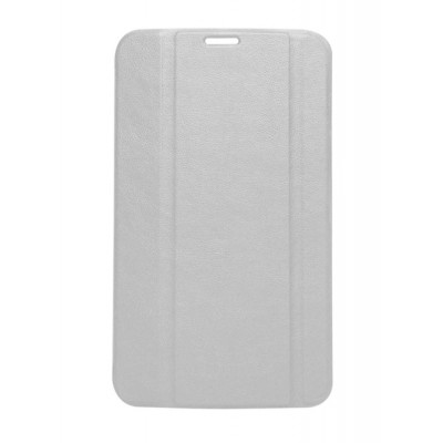 Flip Cover For Iball Slide Enzo V8 White By - Maxbhi.com