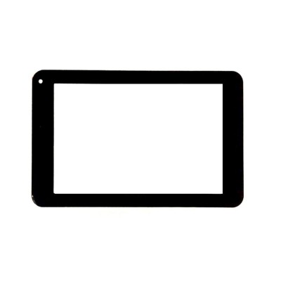 Replacement Front Glass For Hp 7 Plus Black By - Maxbhi.com