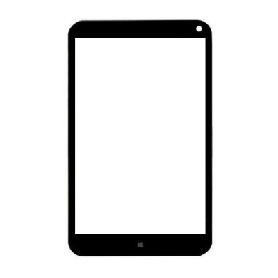 Replacement Front Glass For Hp Stream 8 White By - Maxbhi.com